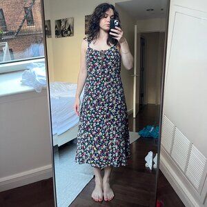 Cupcakes & Cashmere Floral Midi Dress Size 6